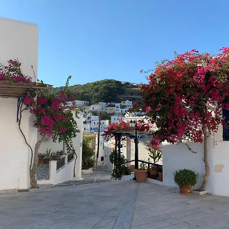 Naxos Cental Double Semi Basement Private Balcony 200m From Villa *