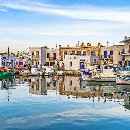 Naxos Cental Double Semi Basement Private Balcony 200m From * Naxos City