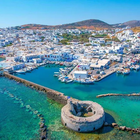 Naxos Cental Double Semi Basement Private Balcony 200m From