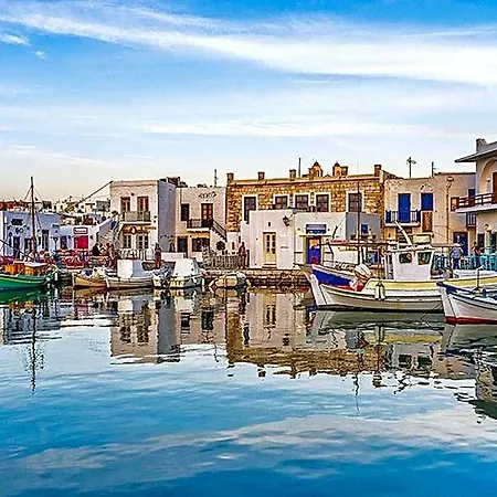 Naxos Cental Double Semi Basement Private Balcony 200m From * Naxos City